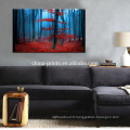 Dropship Service Canvas Print / Forest Canvas Wall Art / Autumn Landscape Canvas Art